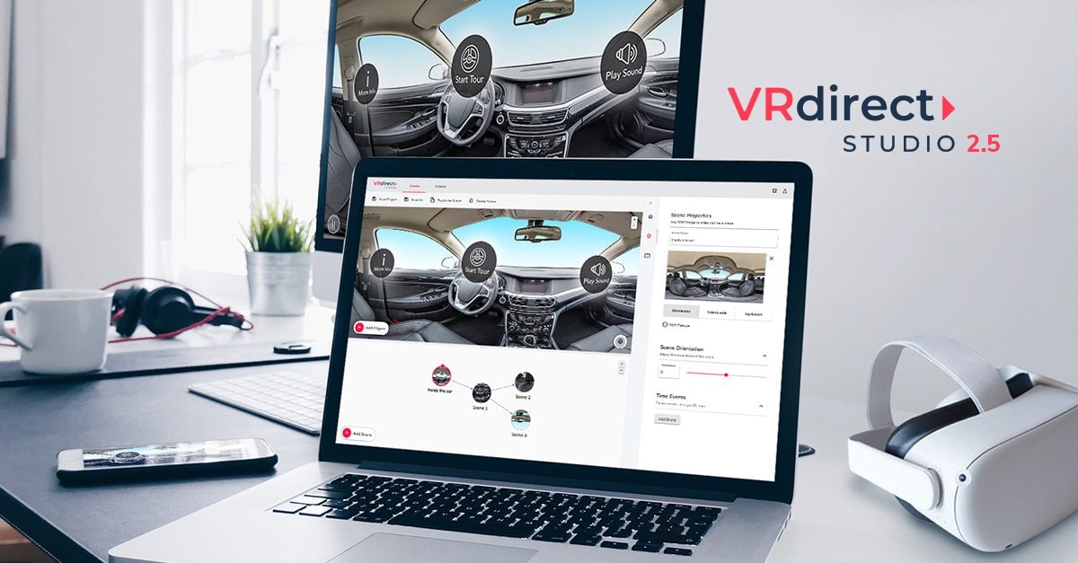 VRdirect Studio Release 2.5